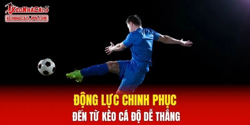 Động lực chinh phục đến từ kèo cá độ dễ thắng