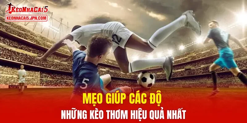 Mẹo giúp các độ những kèo thơm hiệu quả nhất