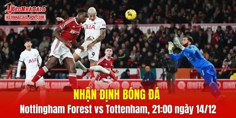 Trận đấu giữa Nottingham Forest vs Tottenham hứa hẹn sẽ rất hấp dẫn